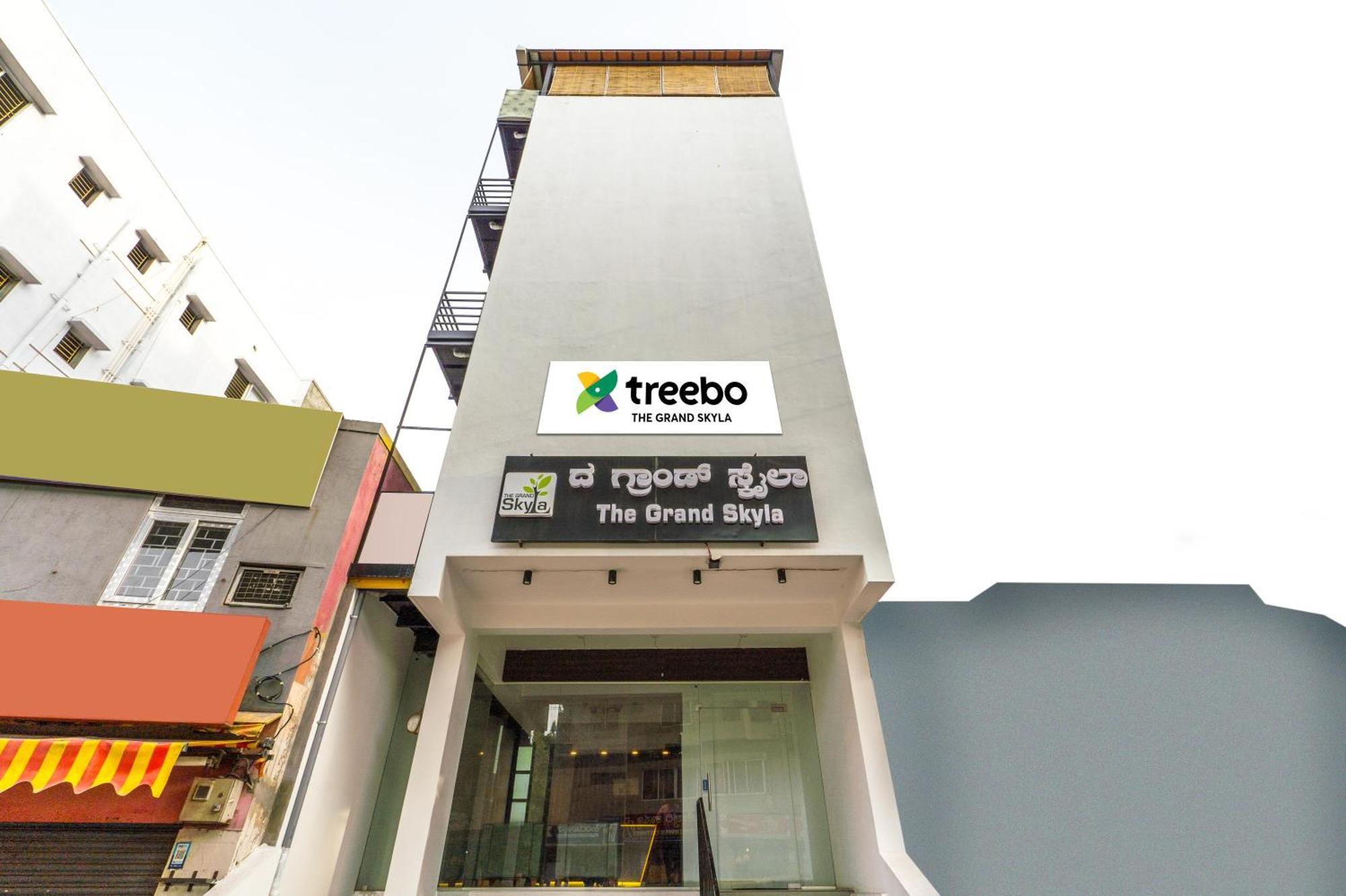 Treebo The Grand Skyla, Malleshwaram Bangalore Bagian luar foto