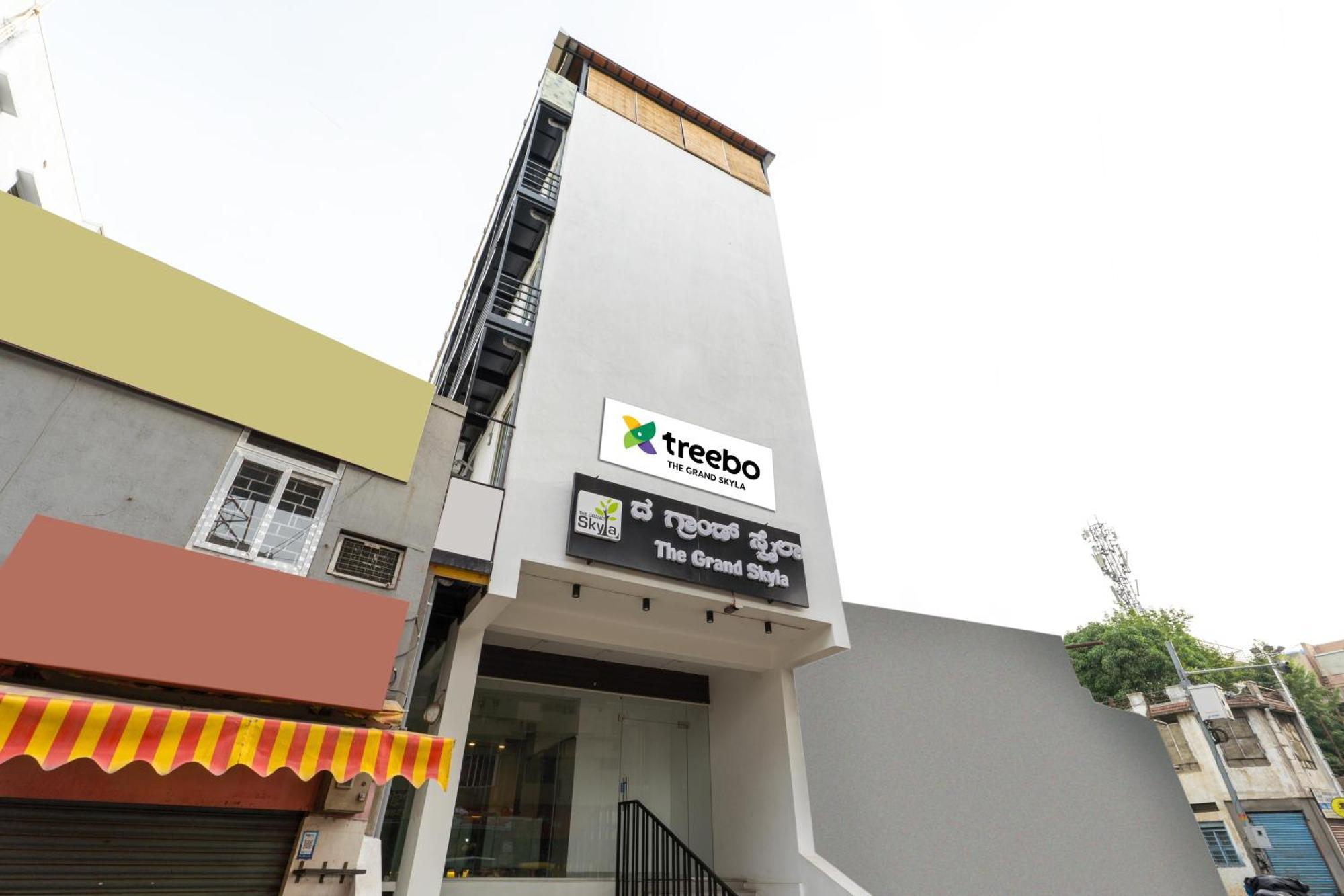 Treebo The Grand Skyla, Malleshwaram Bangalore Bagian luar foto